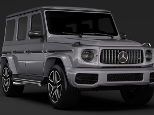 mercedes-amg g 63 night packet w464 2018 3D Model