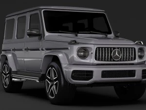 mercedes-amg g 63 night packet w464 2018 3D Model