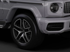 mercedes-amg g 63 night packet w464 2018 3D Model