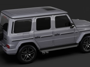 mercedes-amg g 63 night packet w464 2018 3D Model