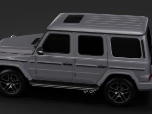 mercedes-amg g 63 night packet w464 2018 3D Model