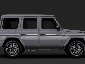 mercedes-amg g 63 night packet w464 2018 3D Model