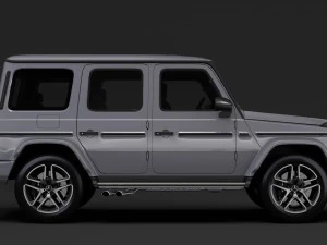 mercedes-amg g 63 night packet w464 2018 3D Model