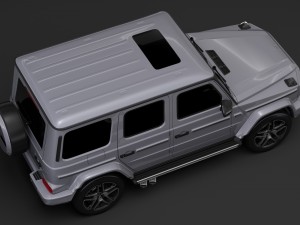 mercedes-amg g 63 night packet w464 2018 3D Model