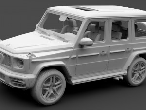 mercedes-amg g 63 night packet w464 2018 3D Model
