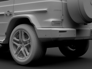 mercedes-amg g 63 night packet w464 2018 3D Model