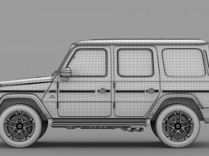 mercedes-amg g 63 night packet w464 2018 3D Model