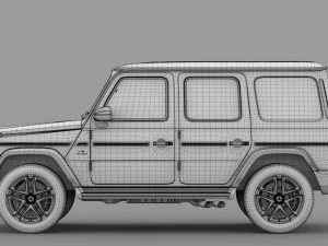 mercedes-amg g 63 night packet w464 2018 3D Model