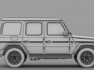 mercedes-amg g 63 night packet w464 2018 3D Model