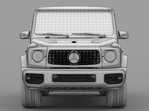 mercedes-amg g 63 night packet w464 2018 3D Model