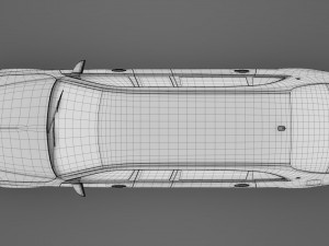 mercedes maybach s 650 pullman vv222 2019 3D Model