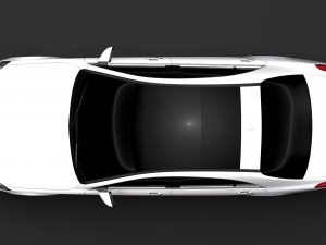 mercedes benz s 450 lang 4matic v222 2018 3D Model