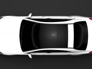 mercedes benz s 450 lang 4matic v222 2018 3D Model