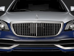 mercedes maybach s 650 x222 2019 3D Model