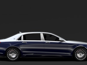 mercedes maybach s 650 x222 2019 Modelo 3D