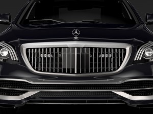 mercedes maybach s 650 guard x222 2019 3D Model