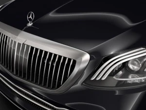 mercedes maybach s 650 guard x222 2019 3D Model
