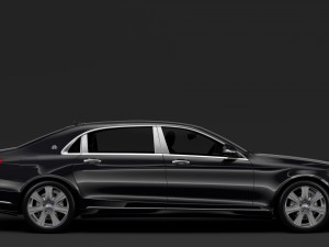 mercedes maybach s 650 guard x222 2019 Model 3D