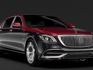 mercedes maybach s 560 4matic x222 2019 3D 模型