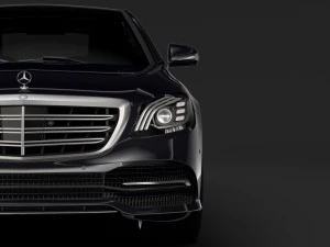 Мерседес Бенц С 400 Д Ланг 4matic v222 2018 3D Модель