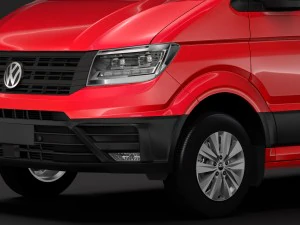 wv crafter van l2h1 2018 3D Model