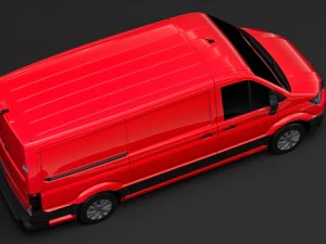 wv crafter van l2h1 2018 3D Model