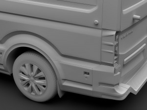 wv crafter van l2h1 2018 Modelo 3D