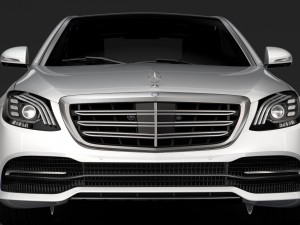 mercedes benz s 560 4matic w222 2018 3D 모델