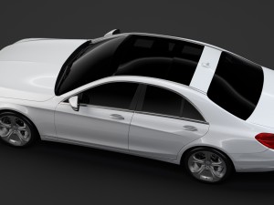 mercedes benz s 560 4matic w222 2018 Modèle 3D