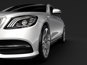 mercedes benz s 560 4matic w222 2018 Modèle 3D
