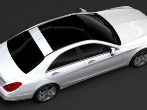 mercedes benz s 560 4matic w222 2018 Modèle 3D