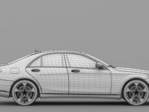 mercedes benz s 560 4matic w222 2018 Modèle 3D