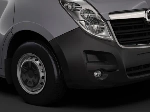 Opel Movano L4H3 minibus 2018 Modello 3D