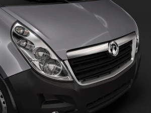 Opel Movano L4H3 minibus 2018 Modello 3D