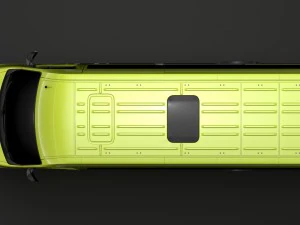 opel movano l4h3 minibus 2018 Modello 3D