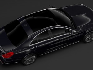 mercedes benz s 300 bluetec hybrid w222 2018 3Dモデル