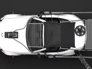 mad max mazda mx 5 maita crusher 3D Model