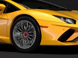 lamborghini aventador s 2018 3D Model