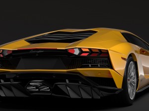 lamborghini aventador s 2018 3D Model