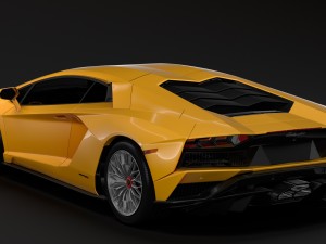 lamborghini aventador s 2018 3D Model