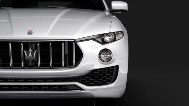 maserati levante 2018 Modelo 3D .c4d .max .obj .3ds .fbx .stl .blend 