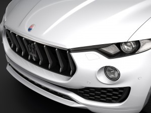 maserati levante 2018 Modelo 3D