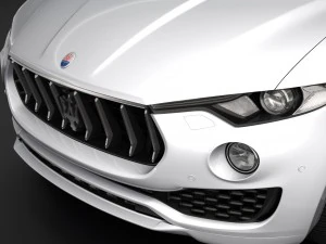 maserati levante 2018 3D Model