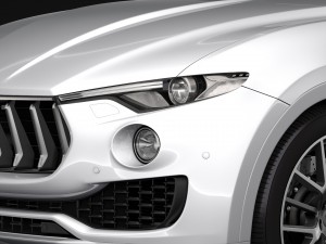 maserati levante 2018 Modelo 3D