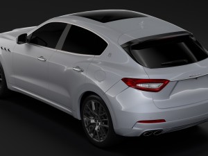 maserati levante 2018 Modelo 3D