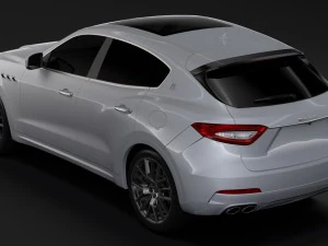 maserati levante 2018 3D Model