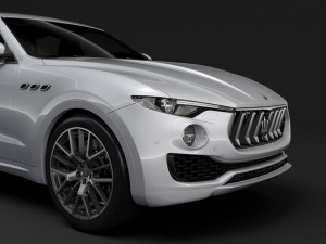 maserati levante 2018 Modelo 3D