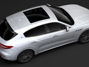 maserati levante 2018 Modelo 3D