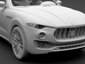 maserati levante 2018 Modelo 3D