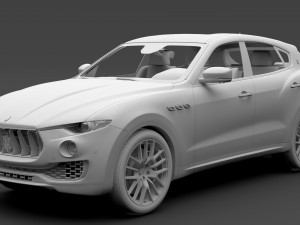 maserati levante 2018 Modelo 3D